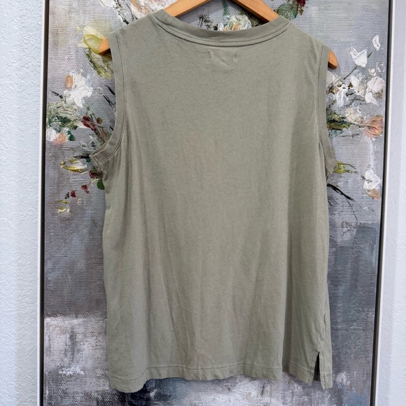 Madewell Softfade Cotton Oversized Muscle Tank - Picture 2 of 4